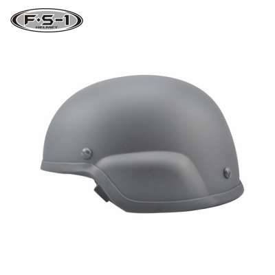 Grey color abs material military ballistic helmets CE certification bulletproof game helmet