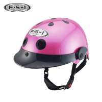 Latest design road off riding helmets  half face electrical moped helmet